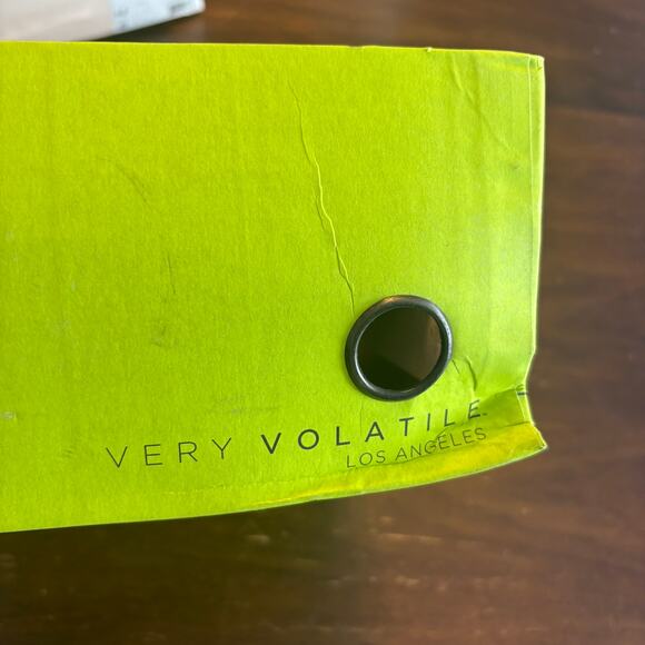 Very Volatile Desoto Western Boots 8.5 Brown NWT Leather Ankle Booties Heel Boho - Picture 9 of 11